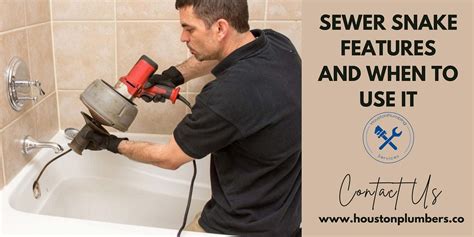 Sewer Snake Features and When to Use It | by Houston Plumbers | Medium