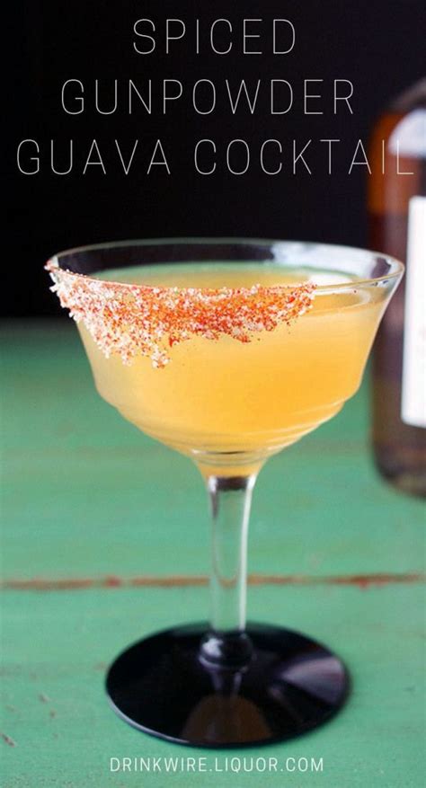 Inspired by Puerto Rico this rum cocktail combines guava and green tea flavors for the most ...