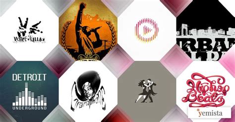 40 Hip Hop Logos That Bring the Beat Back | Logo design, Hip hop logo, Best logo design