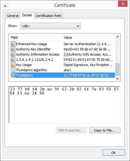 Why Your SSL Certificate Still Has A SHA-1 Thumbprint