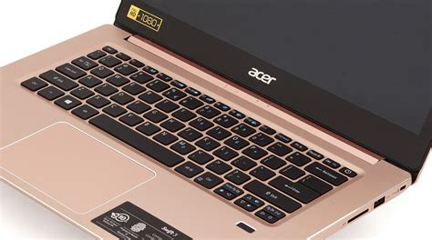 Acer Swift 3 (SF314-52) [Specs and Benchmarks] - LaptopMedia.com