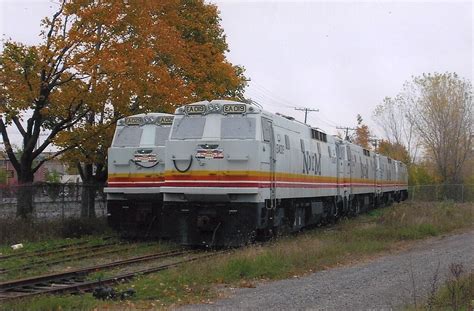 GE E60C-2's stored at Dominion Bridge (Lachine, Qc.) (Glen Fisher Photo ...