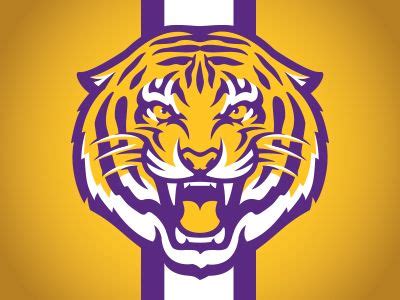 CONCEPT - LSU Tiger | Tiger art, Tiger illustration, Animal logo