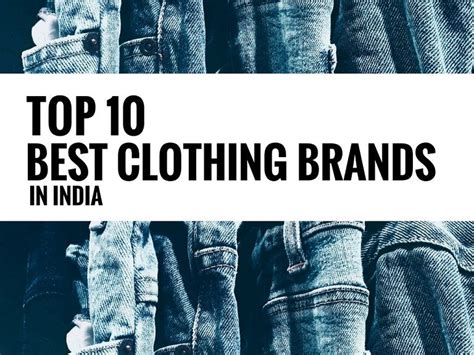 Top 10 best clothing brands in india – Artofit