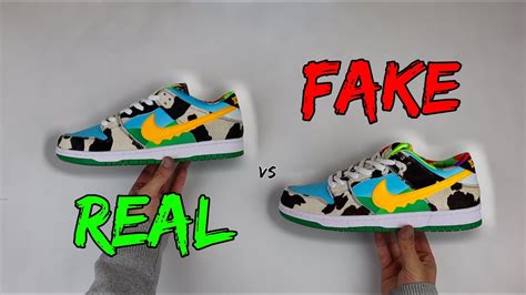 REAL VS FAKE! NIKE SB DUNK CHUNKY DUNKY (BEN AND JERRY'S) COMPARISON! - YouTube