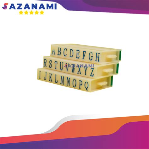 S3 STEMPEL HURUF STAMP STAMPEL ALPHABE STAMPEL RAKITAN - ALPHABET ...