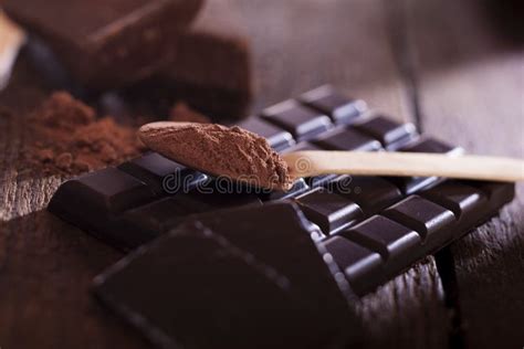 Rich dark chocolate stock photo. Image of sweets, candy - 8777652