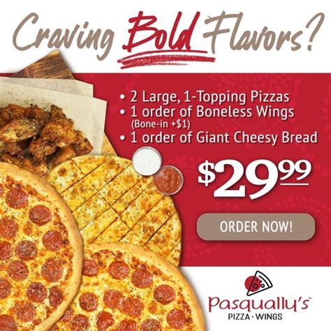 Pasqually's Pizza & Wings Celebrates The Season With New Holiday Offers