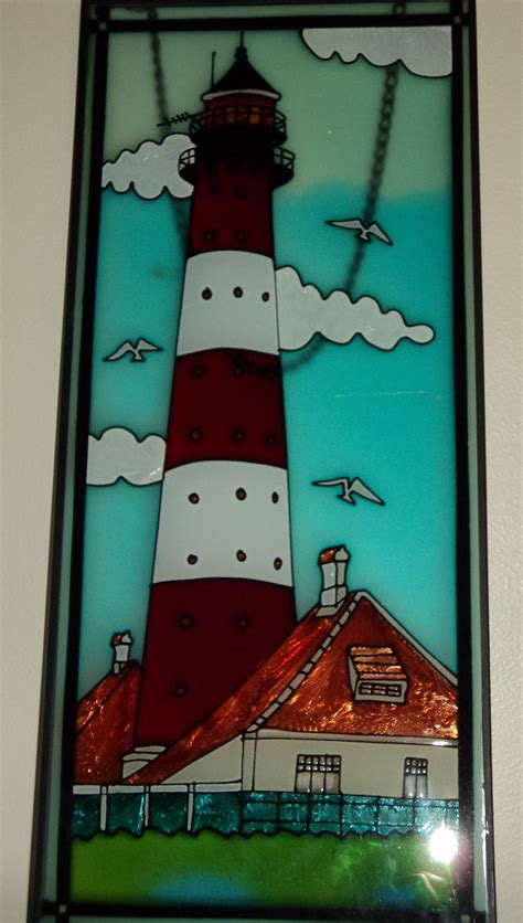 Stained Glass Lighthouse Mosiac, Mosaic Art, Mosaic Glass, Lighthouse Crafts, Lighthouse Art ...