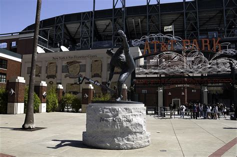 San Francisco Giants Ballpark Statue Of Juan Marichal Photograph by ...