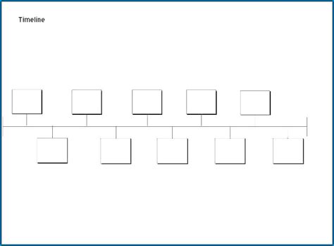 √ Free Customizable Blank Timeline Template