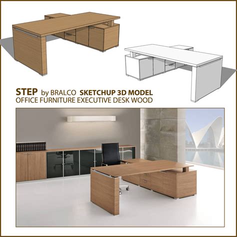 SKETCHUP TEXTURE: SKETCHUP FREE 3D MODEL OFFICE FURNITURE
