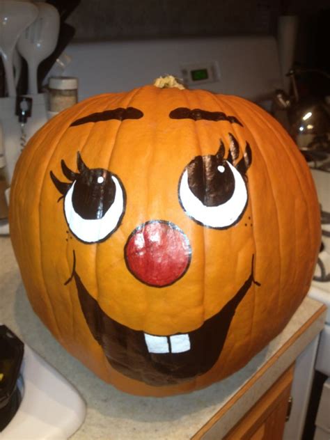 Halloween pumpkins carvings, No carve pumpkin decorating, Painted pumpkins