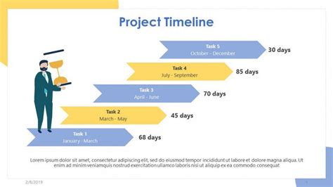 Project Timeline | Free PowerPoint Template