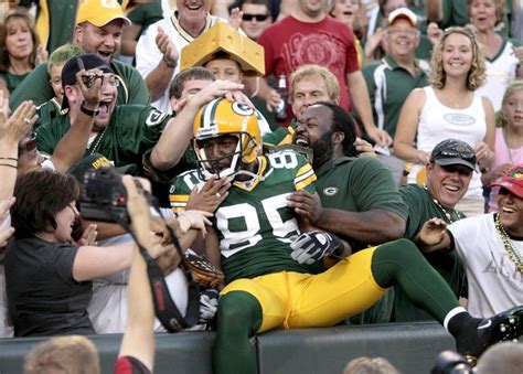 The first Lambeau Leap | Green bay packers, Fun sports, Green bay