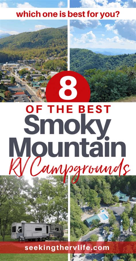 The 8 best RV campgrounds in the Smoky Mountains. RV camping in the Smoky Mountains Tennessee is ...