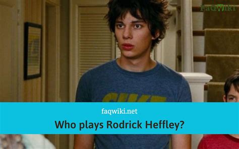 Who Plays Rodrick Heffley? | Find the answer at FaQWiki