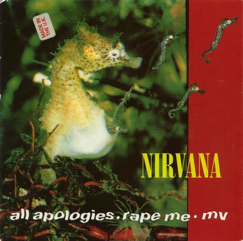 Nirvana – All Apologies / Rape Me / MV (1993, Vinyl) - Discogs