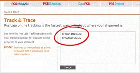 Cara Semak Tracking Barang Poslaju Secara Online - Azhan.co