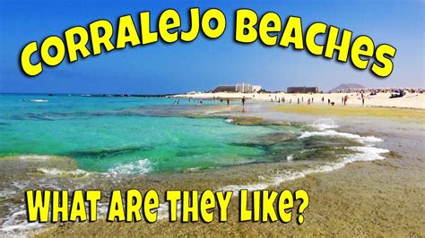 Corralejo Beaches | Best Beaches in Fuerteventura | Corralejo Dunes Beach - YouTube