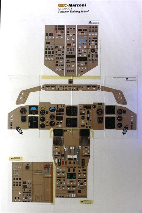 Boeing 767-300 Cockpit Instrument Panels :: Rochester Avionic Archives