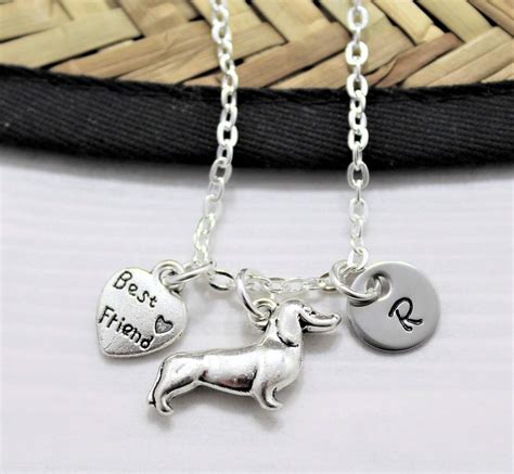 Amazon.com: Dachshund Necklace - Dachshund Jewelry - Dachshund Gift for Women, Kids & Girls ...