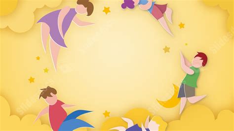 Family Yellow Festival Mother Child Beautiful Powerpoint Background For Free Download - Slidesdocs