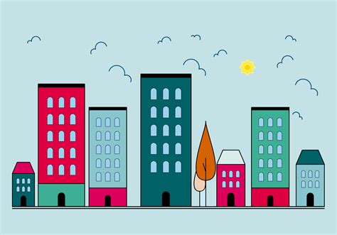 Free Buildings Vector 274253 Vector Art at Vecteezy