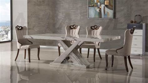 White Marble Dining Table | Modern Dining