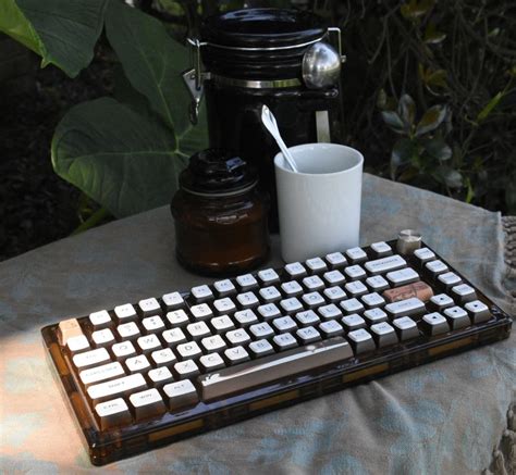 Womier G75 Coffee Themed Mechanical Keyboard review - The best part of ...