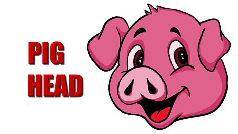 Pig Head Cartoon - ClipArt Best