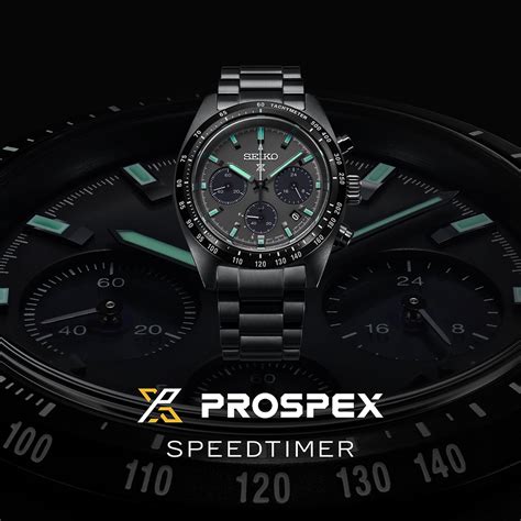 Prospex Black Series ‘Night Speedtimer’ Solar Chronograph | Seiko ...