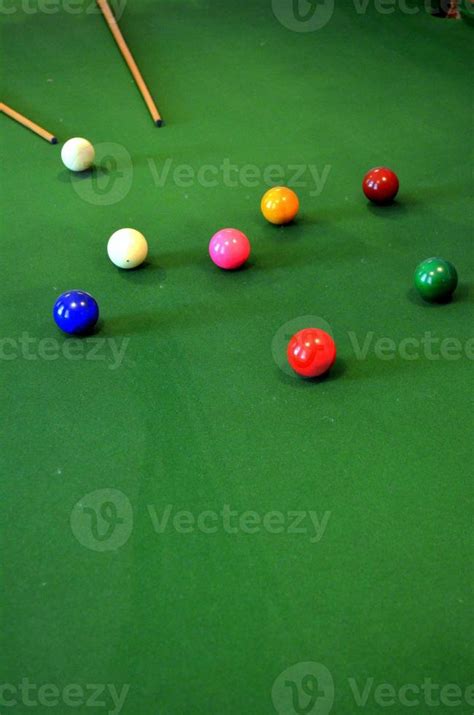 Snooker table. 1429454 Stock Photo at Vecteezy