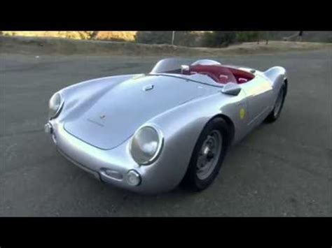 You Can Own a Replica of James Dean's Infamous 1955 Porsche 550 Spyder - YouTube