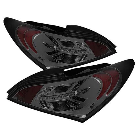 Hyundai Genesis 10-12 2Dr LED Tail Lights - Smoke (With images ...