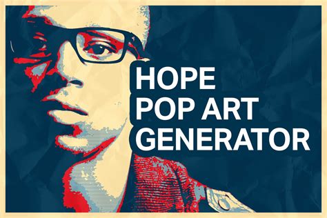 Hope Poster Generator for Photoshop | Photoshop Tutorials | Hope poster, Pop art, Photoshop actions