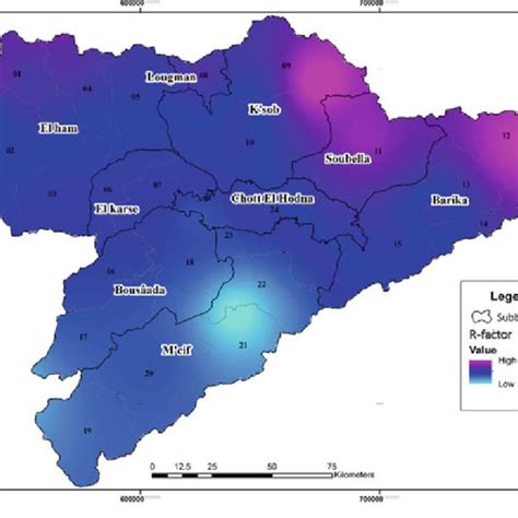 3 Map of rainfall erosivity | Download Scientific Diagram