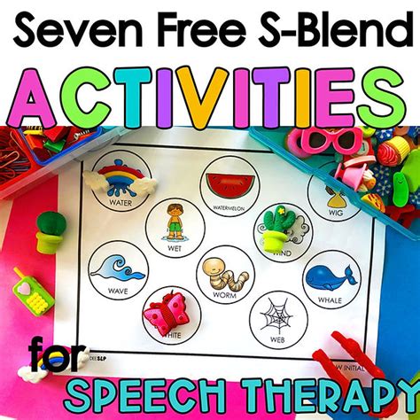 Free Preschool Speech Therapy Activities - Free Printable Worksheet