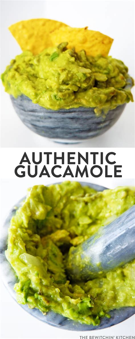 Authentic Guacamole Recipe | The Bewitchin' Kitchen