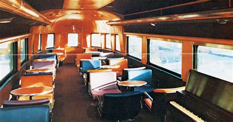 Amtrak interiors through the years