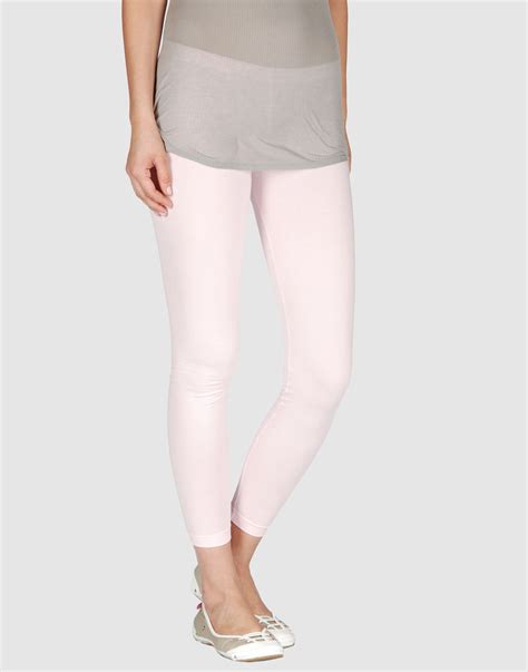 American Apparel Leggings in Pink (Light pink) | Lyst