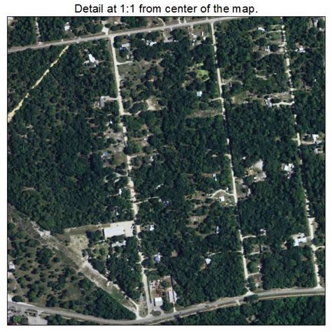 Aerial Photography Map of Inglis, FL Florida