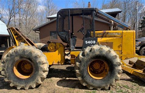 1984 John Deere 540B Skidder For Sale, 123,456 Hours | Central Usa, NC | 11947123 ...