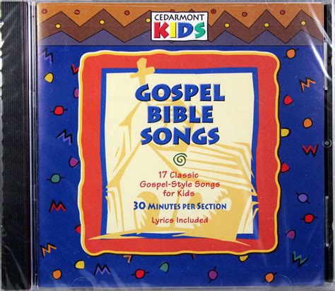 Cedarmont Kids Gospel Bible Songs Sing-Along NEW CD 17 Classic Christian Songs | eBay