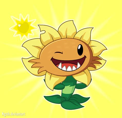 Primal Sunflower by NgTTh on DeviantArt