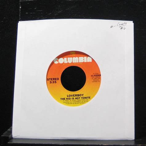 Amazon.com: Loverboy - The Kid Is Hot Tonite / Teenage Overdose - 7" Vinyl 45 Record: CDs & Vinyl