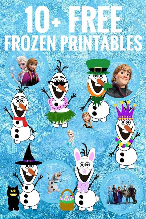 Free Frozen Printables For Frozen Parties!