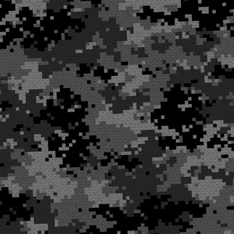 Black Digital Camouflage – Pattern Crew