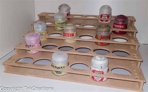 37 Paint Rack Holder for Citadel Warhammer Paints (With images) | Paint rack, Warhammer paint ...