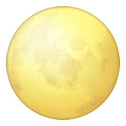 Full Moon Symbol Emoji for Facebook, Email & SMS | ID#: 312 | Emoji.co.uk